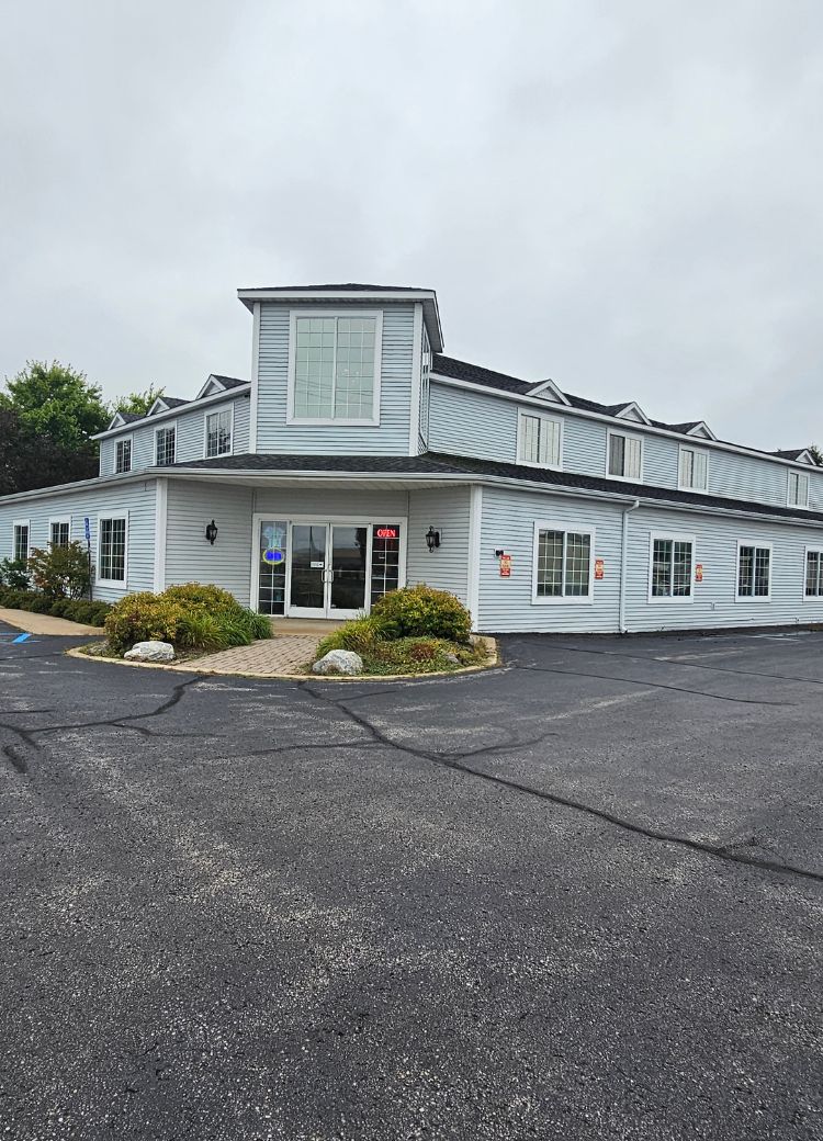Bartletts' Home Interiors showroom in Charlevoix, MI exterior in 